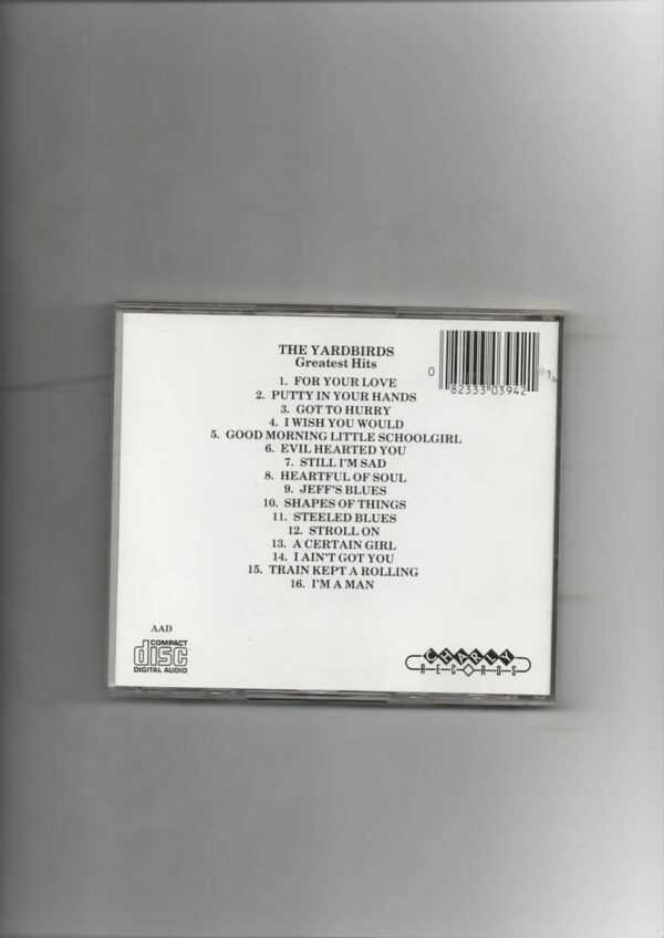 YARDBIRDS - GREATEST HITS-CD - Image 3