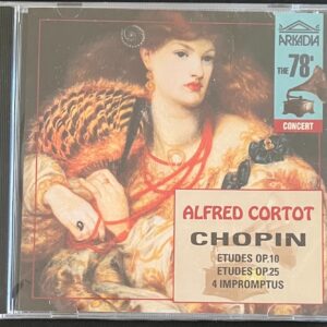 ALFRED CORTOT- CHOPIN  ETUDES OP. 10 AND 25 - CD BRAND NEW