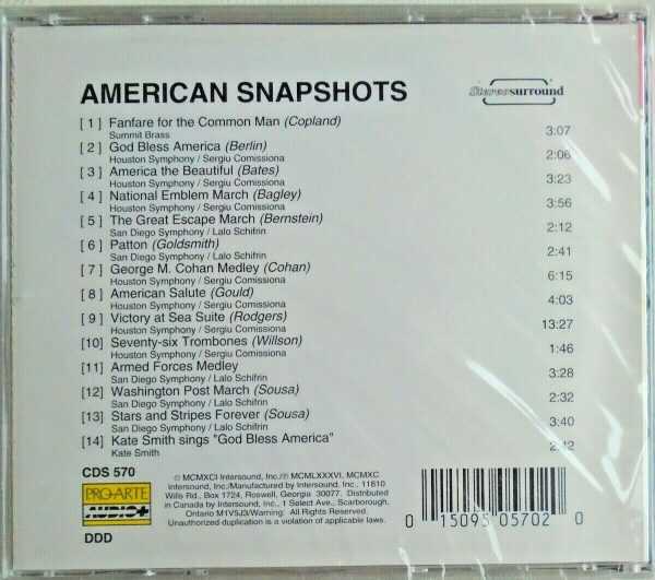 AMERICAN SNAPSHOTS - CD - Brand New - Image 3