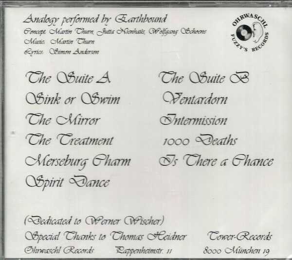 ANALOGY Brand New CD THE SUITE - Image 3