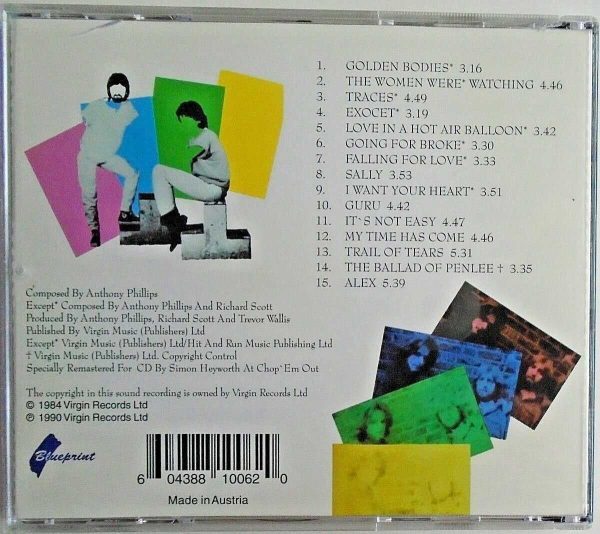 ANTHONY PHILLIPS - CD - Invisible Men - LIKE NEW - Image 3