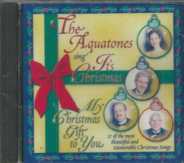 AQUATONES SING - IT'S CHRISTMAS CD BRAND NEW