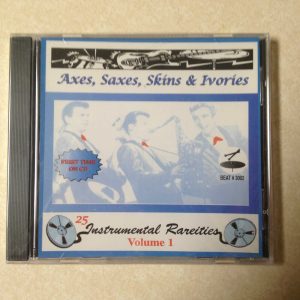 AXES SAXES SKINS AND IVORIES - VOL 1- BRAND NEW AUDIO  CD
