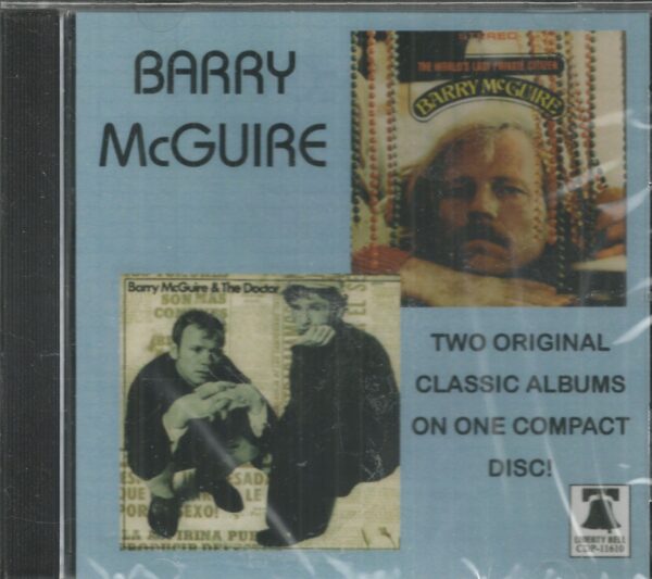BARRY MCGUIRE - CD - World's Last Private Citizen / The Doctor - BRAND NEW