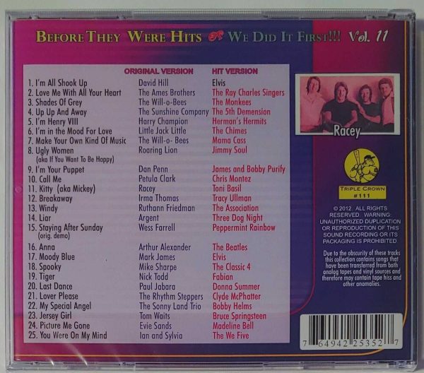 BEFORE THEY WERE HITS - VOL 11   CD     BRAND NEW - Image 3