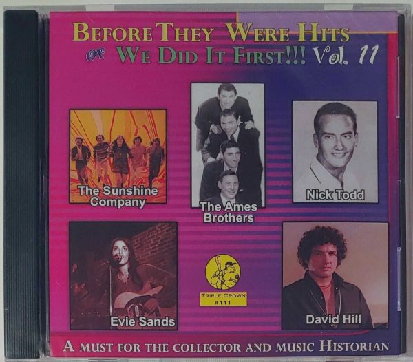 BEFORE THEY WERE HITS - VOL 11   CD     BRAND NEW