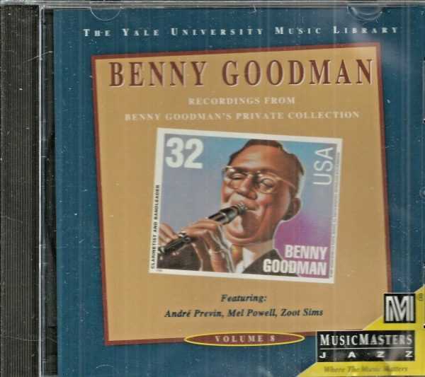 BENNY GOODMAN - CD - Recordings From Private Collection - Volume 8 - BRAND NEW