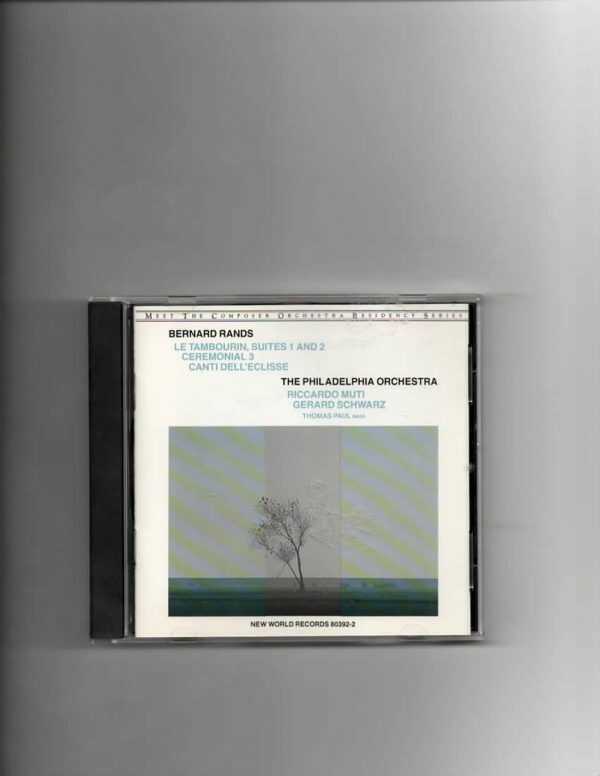 BERANRD RANDS - LE TAMBOURIN, SUITES 1&2-CD