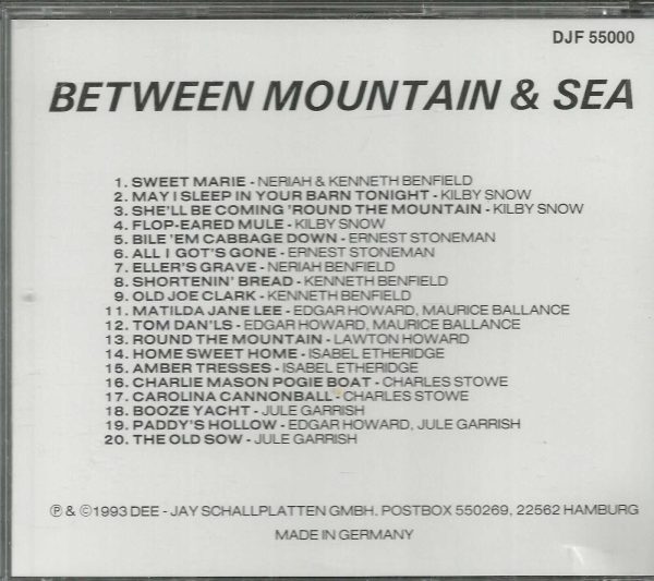 BETWEEN MOUNTAIN & SEA - CD - BRAND NEW - Image 3