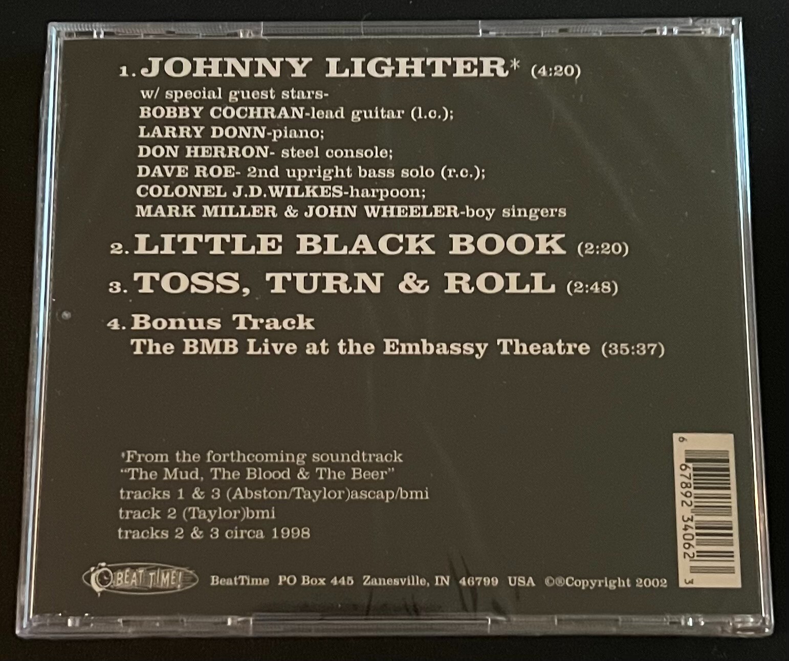 BLUE MOON BOYS - JOHNNY LIGHTER CD BRAND NEW - Image 3