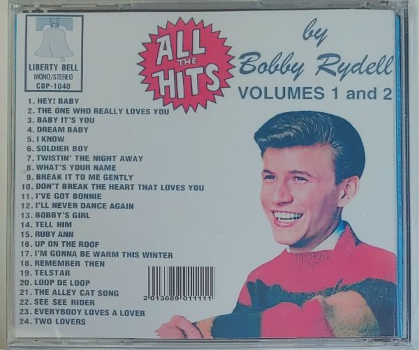BOBBY RYDELL - ALL THE HITS VOLS 1 AND 2  CD     BRAND NEW - Image 3