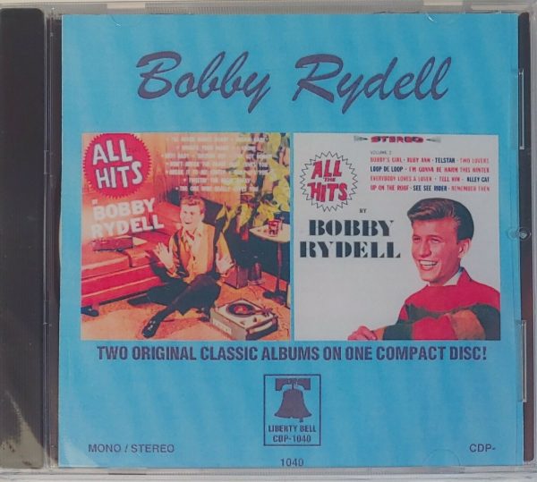 BOBBY RYDELL - ALL THE HITS VOLS 1 AND 2  CD     BRAND NEW