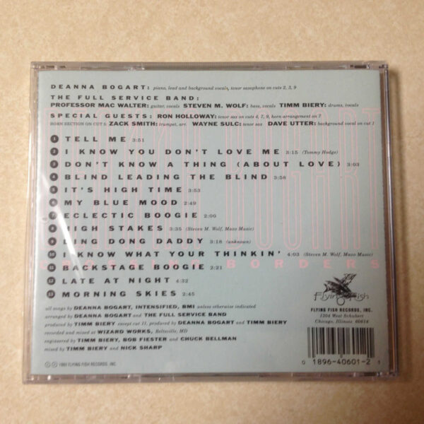 BOGART, DEANNA - CROSSING BORDERS - BRAND NEW CD - Image 3