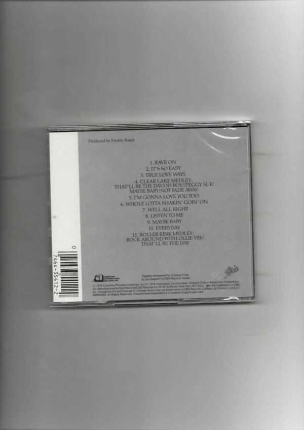 BUDDY HOLLY  STORY MOTION PICTURE SOUNDTRACK- CD - Image 3
