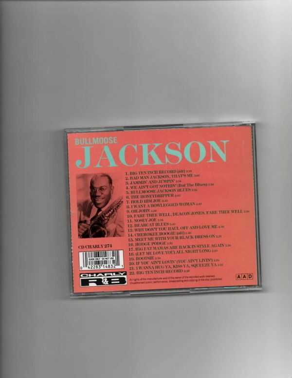 BULLMOOSE JACKSON  - BADMAN JACKSON THAT'S ME-CD - Image 3