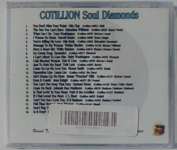 BURIED TREASURE PRES. - COTILLION SOUL DIAMONDS   CD  BRAND NEW - Image 3