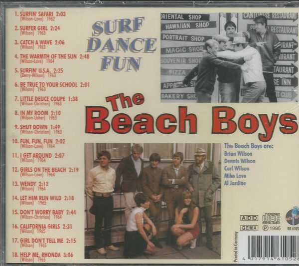 Beach Boys CD - Surf Dance Fun   Brand New   18 Trax on Backbiter - Image 3