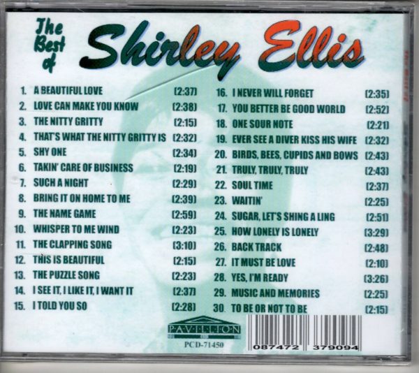 SHIRLEY ELLIS - BEST OF - Image 3
