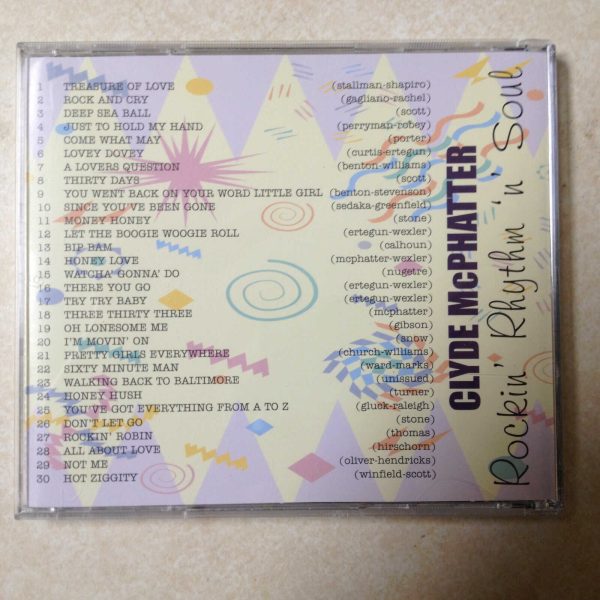 CLYDE MCPHATTER  - ROCKIN RHYTHM N SOUL AUDIO CD - Image 3