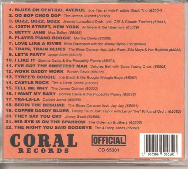 CORAL RHYTHM & BLUES - CD - Volume 1 - BRAND NEW - Image 3