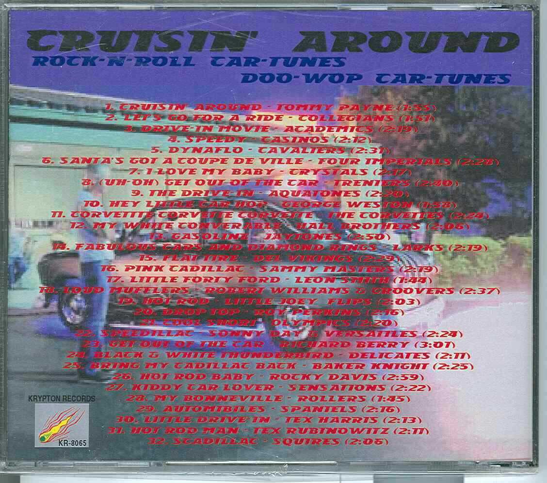 CRUISIN AROUND - CD - Rock N Roll - Doo Wop Car Tunes - BRAND NEW - Image 3