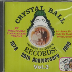 CRYSTAL BALL RECORDS - CD - 20th Anniversary - 1978-1998 - Vol. 3 - BRAND NEW
