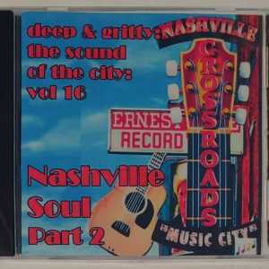 DEEP AND GRITTY - SOUND OF CITY VOL 16 NASHVILLE PT 2   CD  BRAND NEW