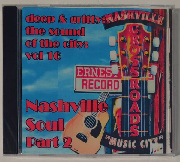 DEEP AND GRITTY - SOUND OF CITY VOL 16 NASHVILLE PT 2   CD  BRAND NEW