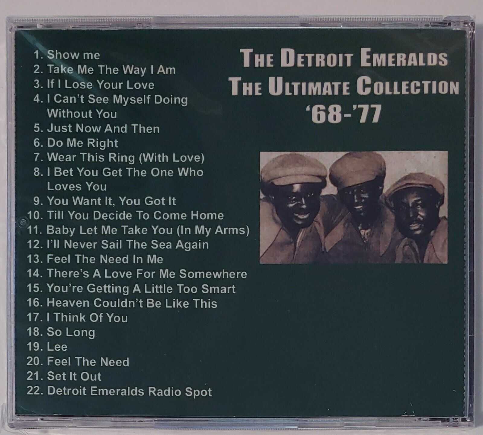 DETROIT EMERALDS THE ULTIMATE COLLECTION CD BRAND NEW CD Greeting, LLC