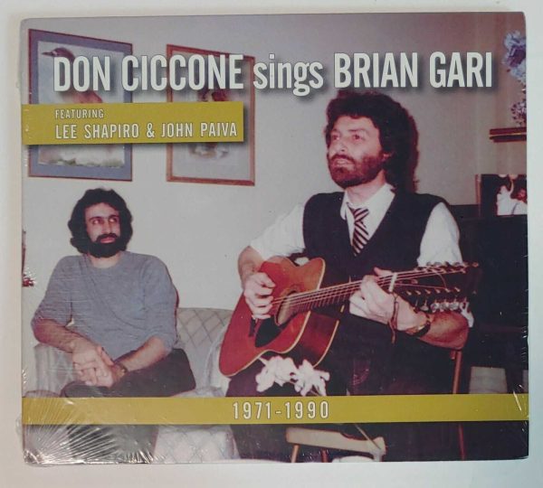 DON CICCONE - DON CICCONE SINGS BRIAN GARI   CD  BRAND NEW