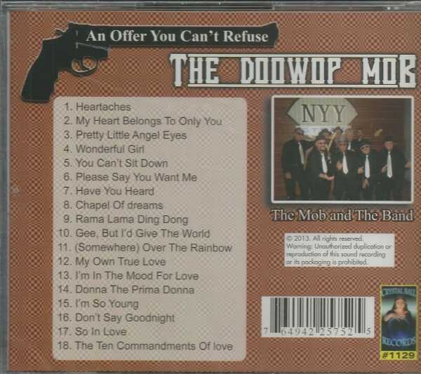 DOO WOP MOB - CD - An Offer You Can't Refuse - BRAND NEW - Image 3