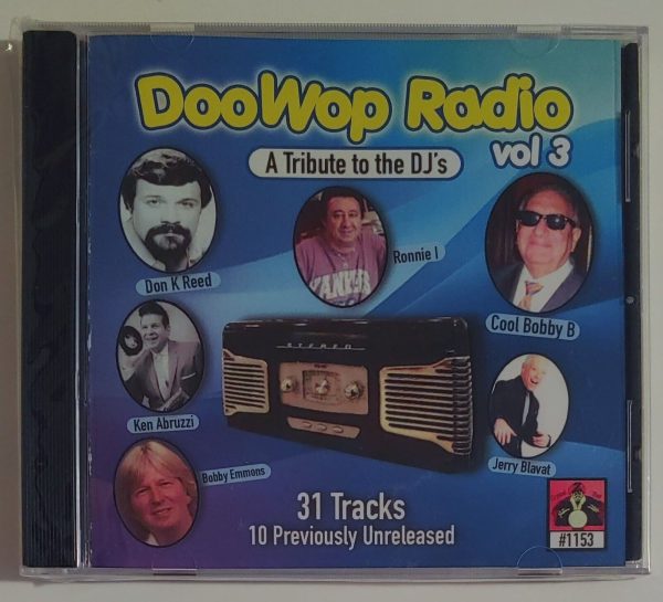 DOO WOP RADIO - TRIBUTE TO THE DJ'S  VOL 3   CD BRAND NEW