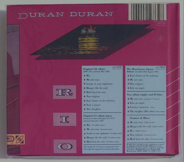 DURAN DURAN - RIO   CD BRAND NEW - Image 3