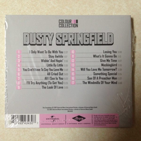 DUSTY SPRINGFIELD - COLOUR COLLECTION BRAND NEW CD - Image 3