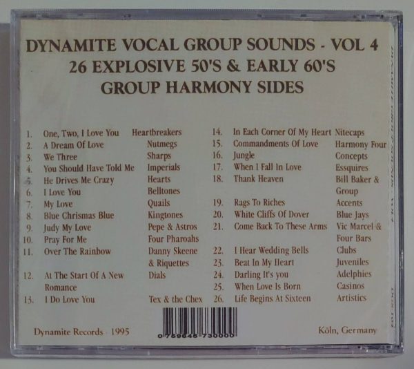 DYNAMITE GROUP SOUNDS - VOL 4   CD BRAND NEW - Image 3