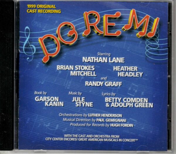 Do Re Mi - 1999 Original Cast Recording - CD