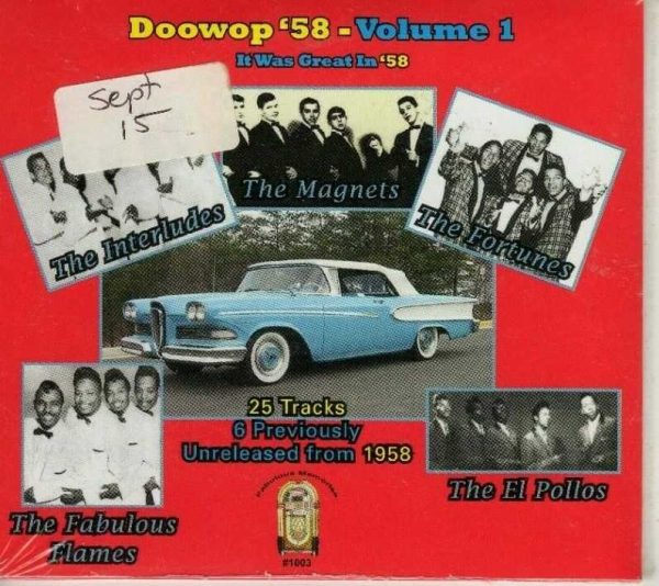 Doo Wop 58' - Vol 1 - CD - Brand New    MLPS PACKAGING