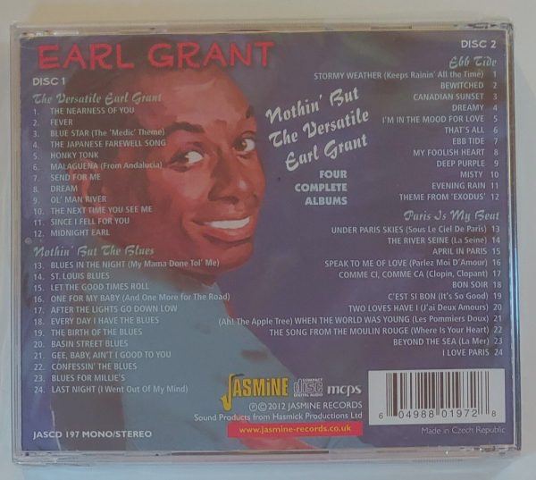 EARL GRANT - NOTHING BUT THE VERSATILE   CD BRAND NEW - Image 3
