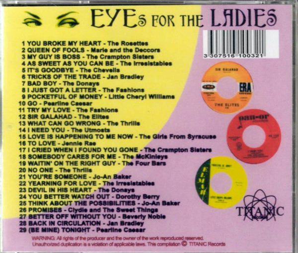 Eyes For The Ladies - CD - Image 3