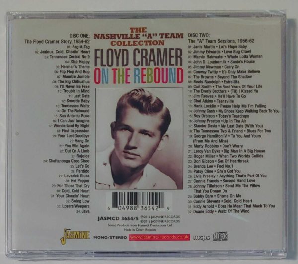 FLOYD CRAMER - ON THE REBOUND   CD   BRAND NEW - Image 3