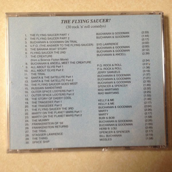 FLYING SAUCER - 30 ROCK N ROLL COMEDIES - BRAND NEW CD - Image 3