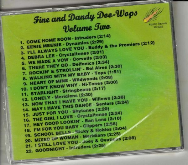 Fine & Dandy Doo-Wops - Vol 2 - CD - Image 3