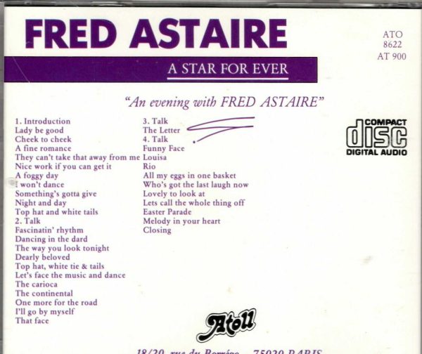 Fred Astaire - A Star Forever - CD - Image 3