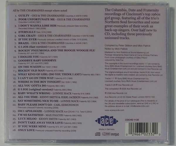 GIGI AND THE CHARMAINES   CD  BRAND NEW - Image 3