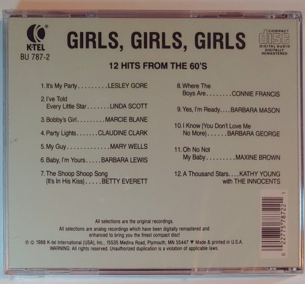 GIRLS GIRLS GIRLS   CD BRAND NEW - Image 3