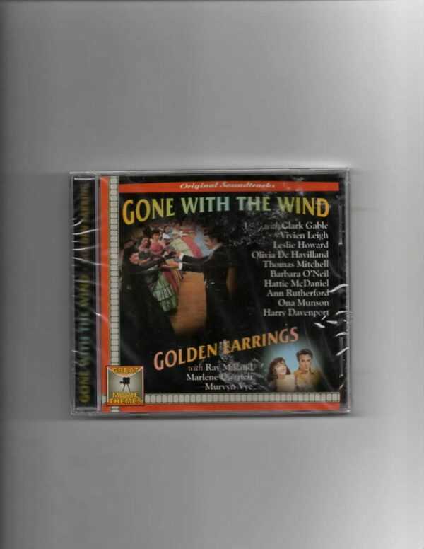GONE WITH THE WIND / GOLDEN EARRINGS-BRAND NEW CD