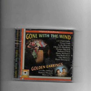 GONE WITH THE WIND/GOLDEN EARRINGS-BRAND NEW CD