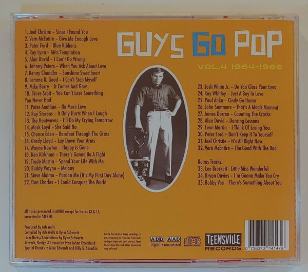 GUYS GO POP - VOL 4 64-66   CD BRAND NEW - Image 3