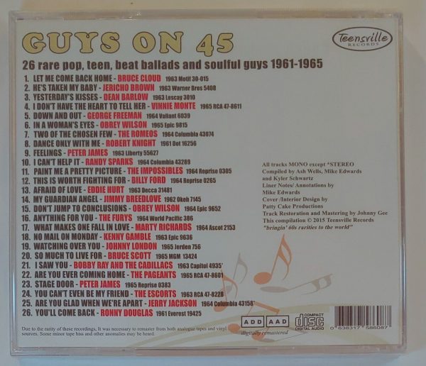 GUYS ON 45   CD BRAND NEW - Image 3