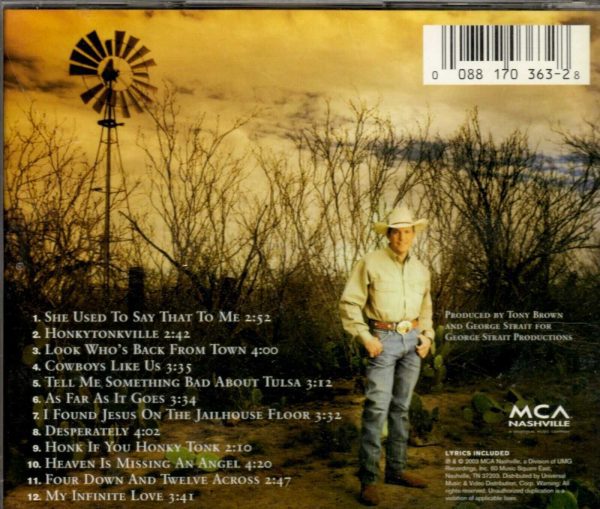 George Strait - Honkytonkville - CD - Image 3